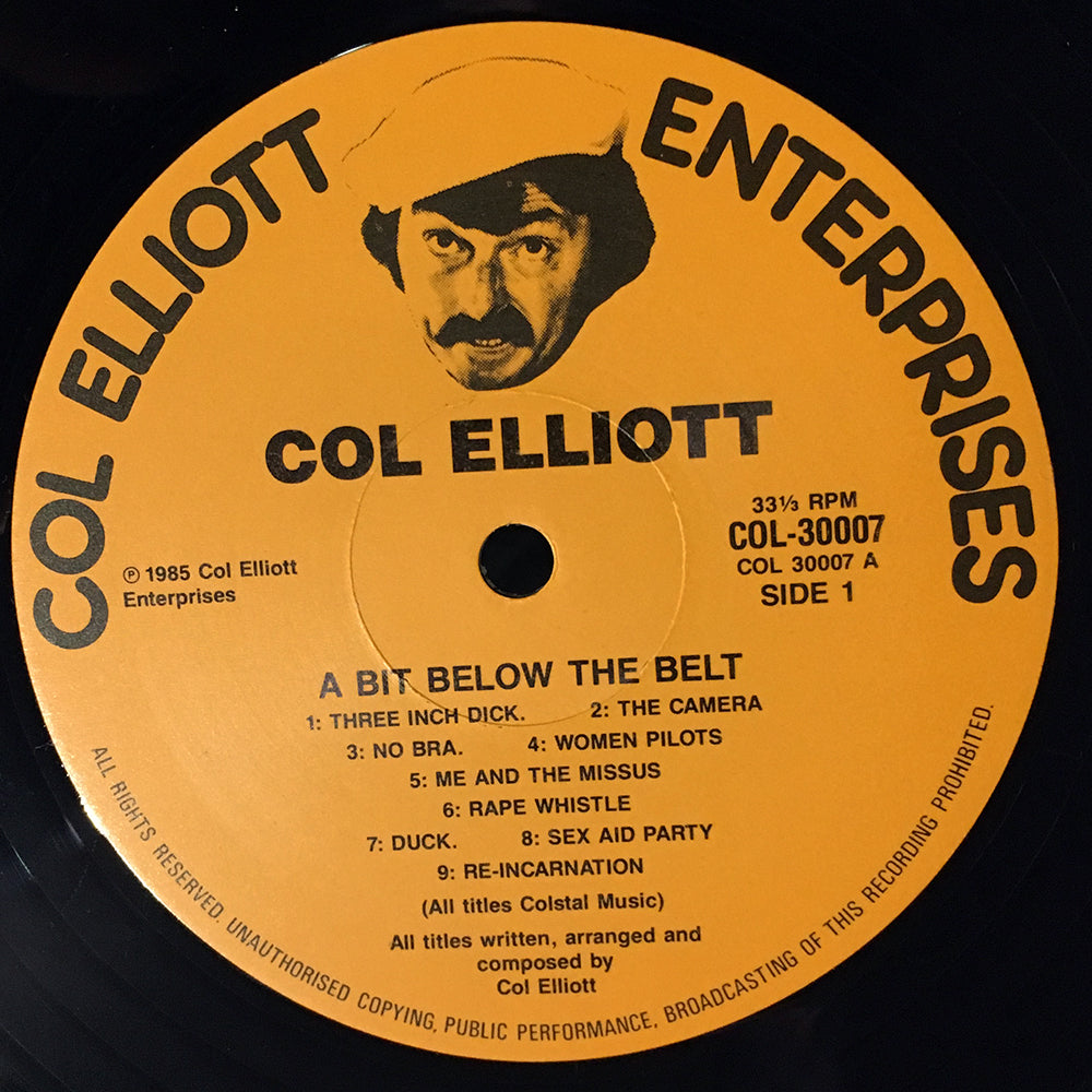A Bit Below The Belt: You Can't Help Laughing With Col Vol. 5