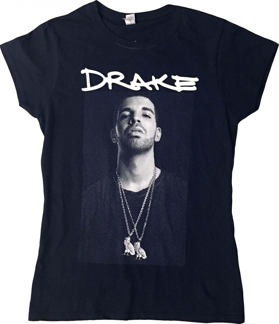 Portrait Design 2015 Nothing Was The Same Aus/NZ Tour Navy Blue Girls' T-Shirt