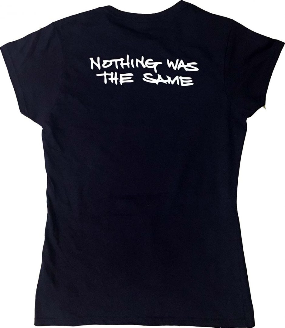 Portrait Design 2015 Nothing Was The Same Aus/NZ Tour Navy Blue Girls' T-Shirt