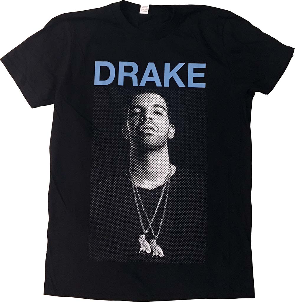 Portrait Design 2015 Nothing Was The Same Aus/NZ Tour Black T-Shirt