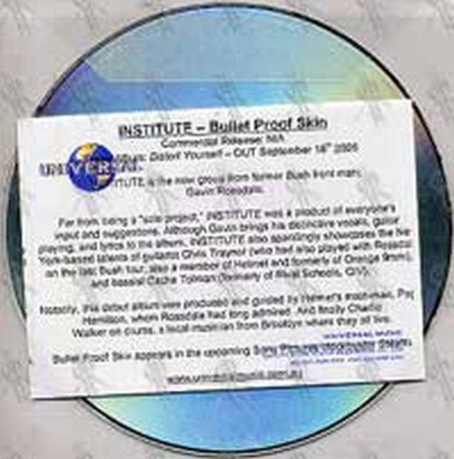 INSTITUTE - Bullet-Proof Skin - 2
