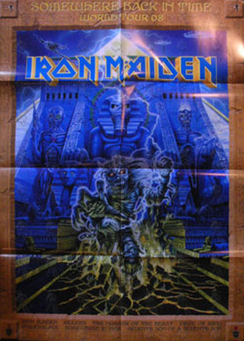 IRON MAIDEN - 'Somewhere Back In Time' World Tour '08 Tour Program - 3