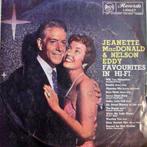JEANETTE MacDONALD & NELSON EDDY - Favourites In Hi-Fi - 1