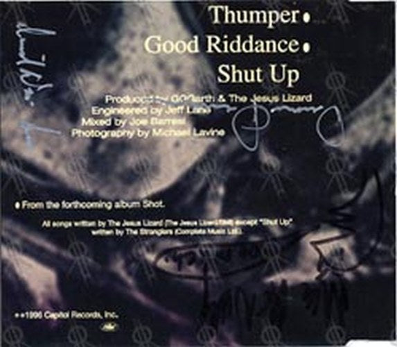 JESUS LIZARD-- THE - Thumper - 2