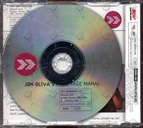 JON OLIVIAS PAIN - Tage Mahal - 2