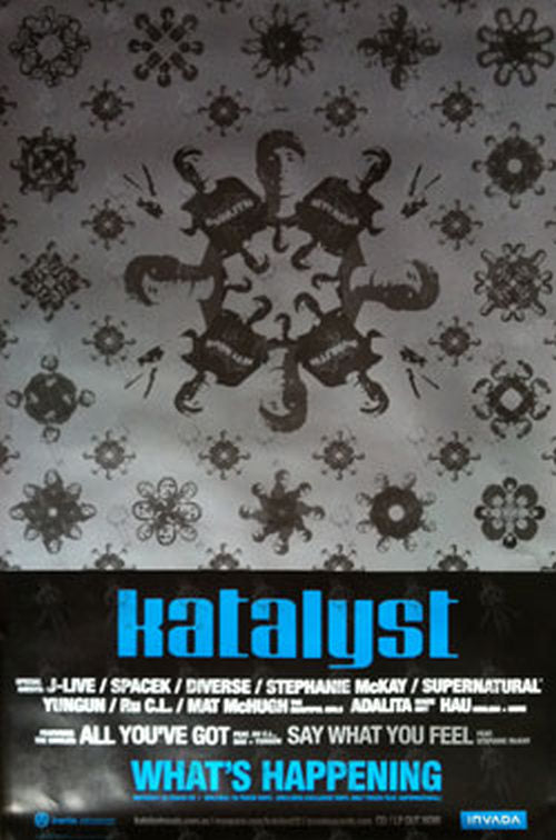 KATALYST - 'What's Happening' Album Poster - 1
