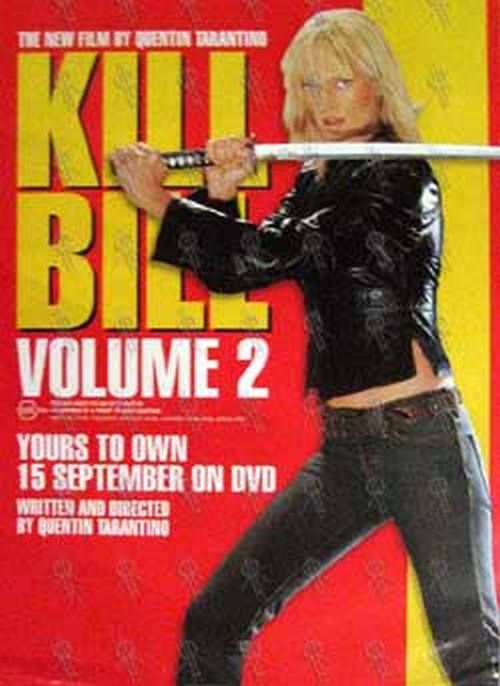 KILL BILL - 'Volume 2' DVD Poster - 1