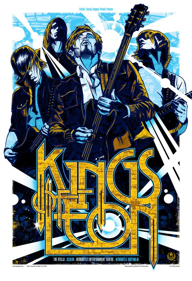 Newcastle Entertainment Center, Newcastle, Sunday 22nd March 2009 Show Poster