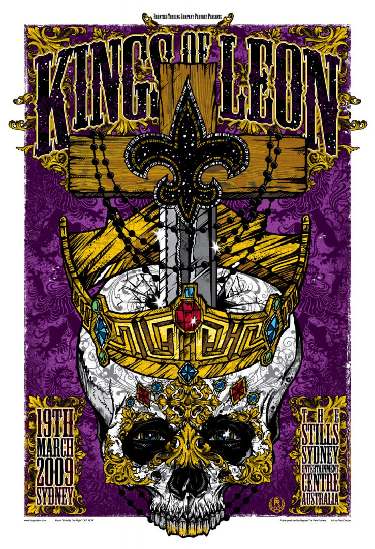 Sydney Entertainment Center, Sydney 19th March 2009 Show Poster