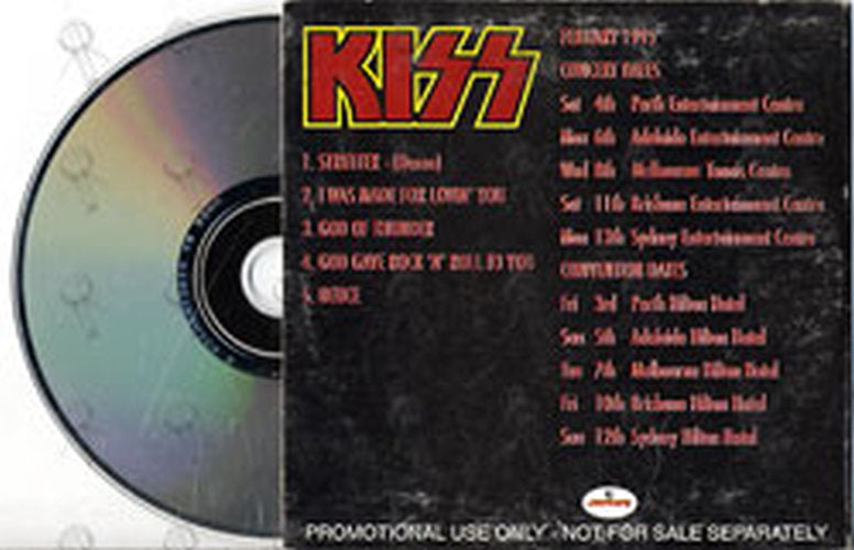 KISS - Limited Edition Australian Tour 1995 EP - 2