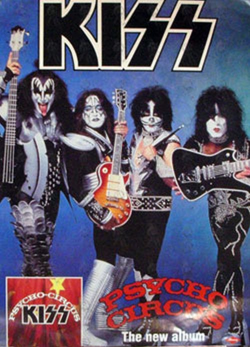 KISS - 'Psycho Circus' Album Promo Poster - 1