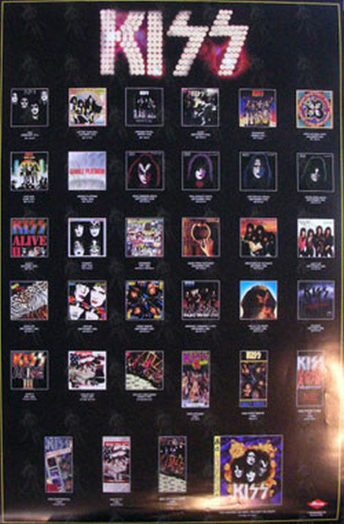 KISS - Remastered Album Series Promo Poster - 2