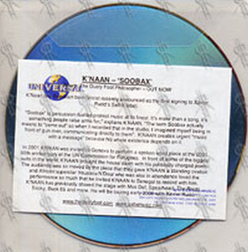 K'NAAN - Soobax - 2
