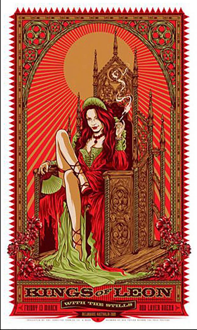 Rod Laver Arena, Melbourne, 13th Friday March 2009 Show Poster