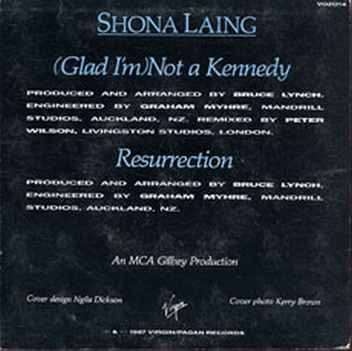 LAING-- SHONA - (Glad I'm) Not A Kennedy - 2