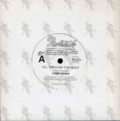 LAUPER-- CYNDI - All Through The Night - 1