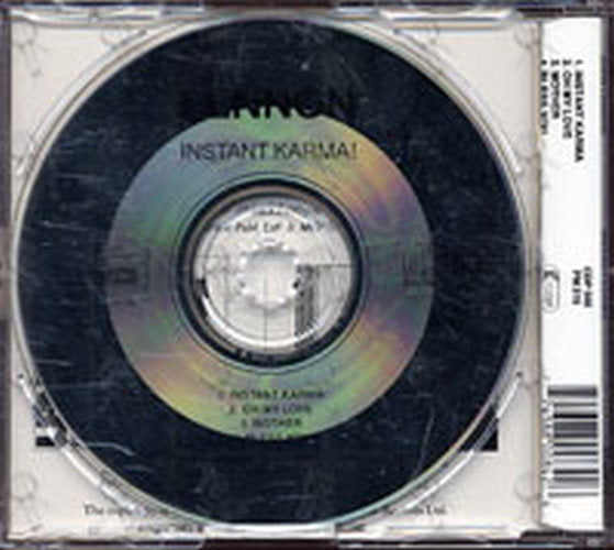 LENNON-- JOHN - Instant Karma - 2