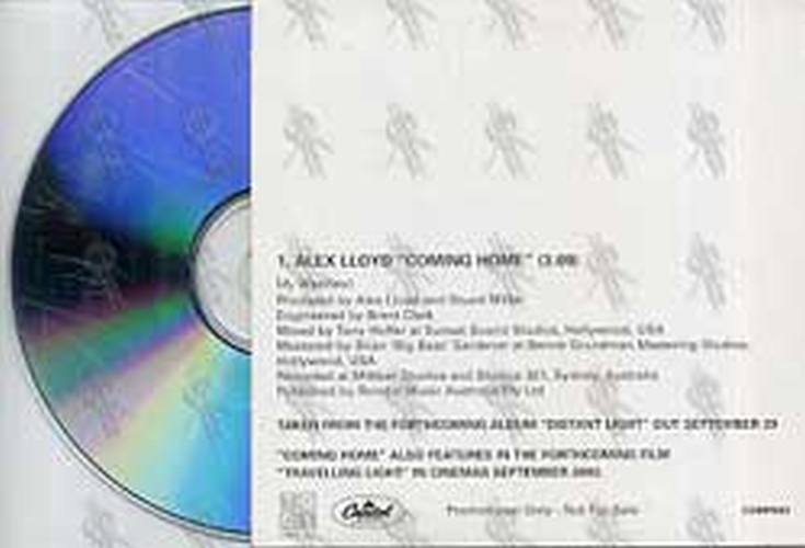 LLOYD-- ALEX - Coming Home - 2