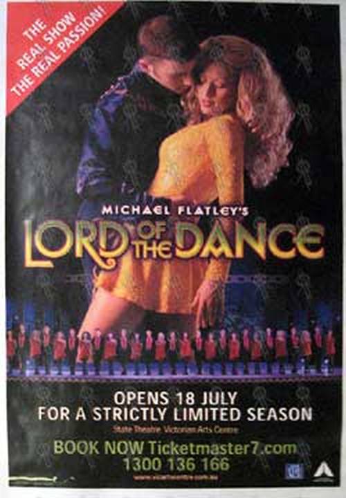 LORD OF THE DANCE - 'Lord Of The Dance' Show Poster - 1