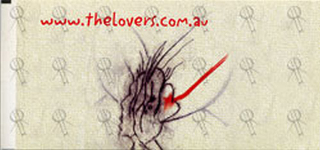 LOVERS-- THE - 'Black Orchid' Album Sticker - 1