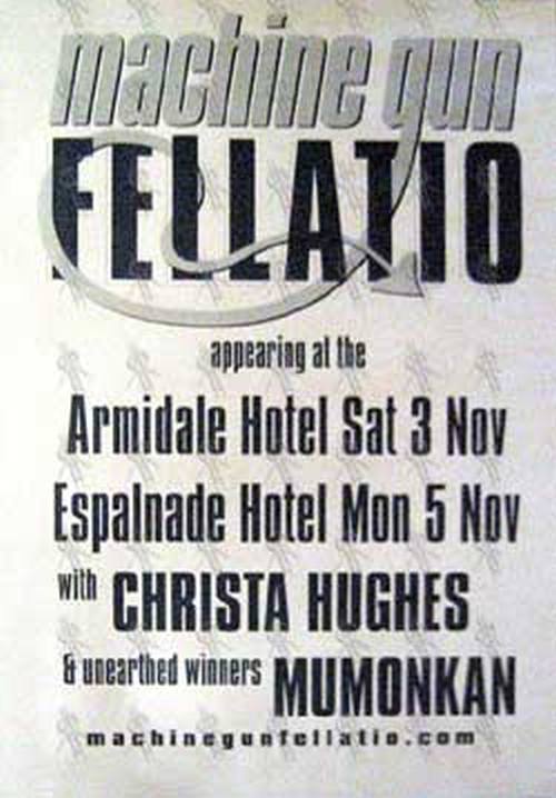 MACHINE GUN FELLATIO - 'Armidale Hotel