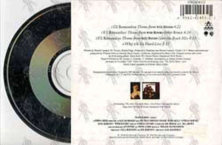 MADONNA - I'll Remember (Theme From 'With Honours') - 2