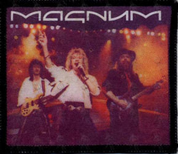 MAGNUM - Embroidered 'Live' Design Logo Patch - 1