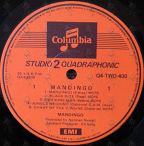 MANDINGO - The Primeval Rhythm Of Life - 3
