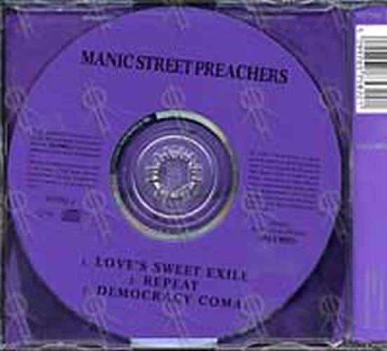 MANIC STREET PREACHERS - Love's Sweet Exile / Repeat - 2