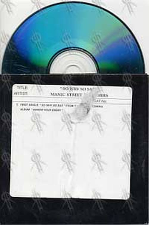 MANIC STREET PREACHERS - So Why So Sad - 2