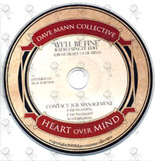 MANN COLLECTIVE-- DAVE - Heart Over Mind - 1