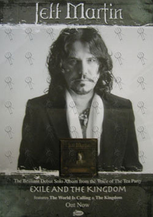 MARTIN-- JEFF - 'Exile And The Kingdom' Album Release Poster - 1