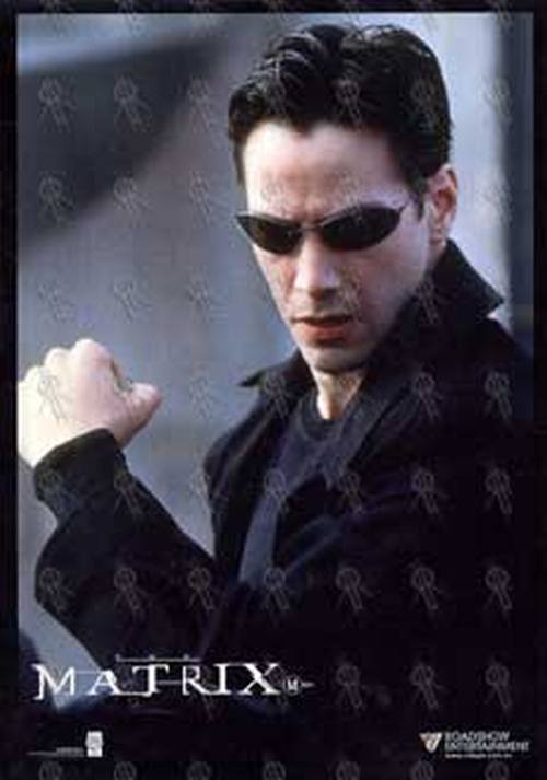 MATRIX-- THE - Set Of 4 Cinema 'Lobby Card' Style A4 Flyers - 1