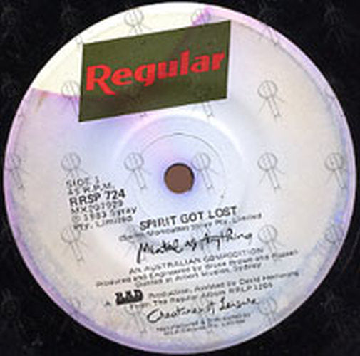 MENTAL AS ANYTHING - Spirit Got Lost - 2