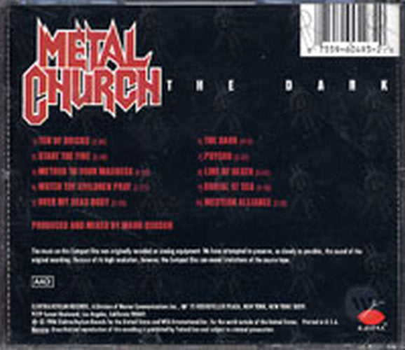 METAL CHURCH - The Dark - 2