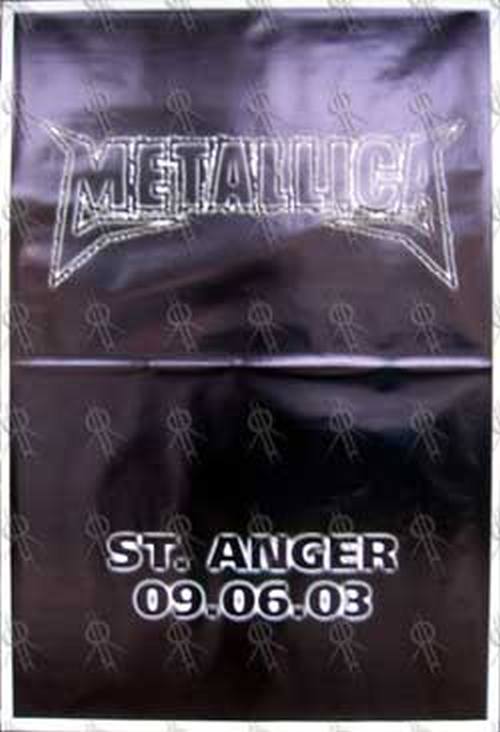 METALLICA - Black 'St. Anger' Album Poster - 1