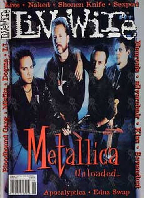METALLICA - 'Livewire' - August 1997 - Metallica On Cover - 1
