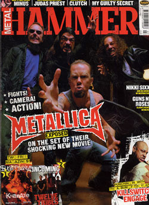 METALLICA - 'Metal Hammer' - July 2004 - Metallica On Cover - 1