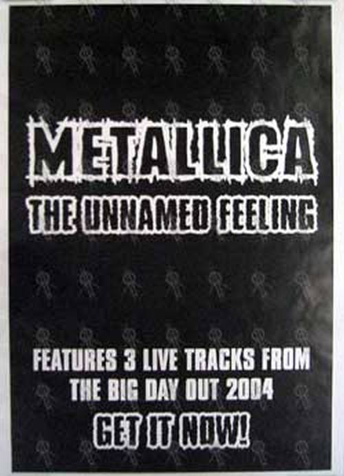 METALLICA - 'The Unnamed Feeling' Single Poster - 1