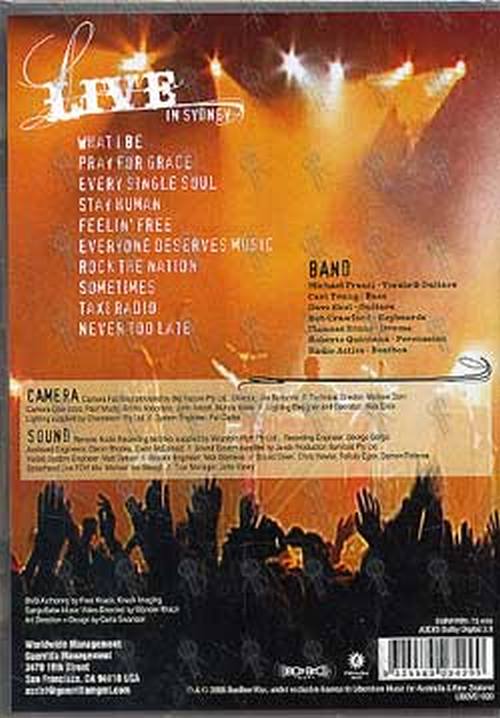 MICHAEL FRANTI & SPEARHEAD - Live In Sydney - 2