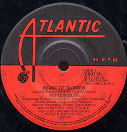 MIDLER-- BETTE - Beast Of Burden - 2