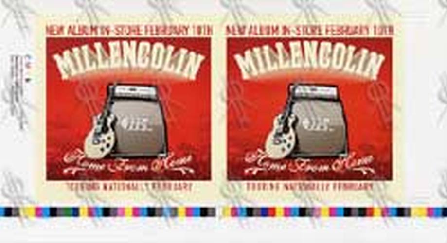 MILLENCOLIN - 'Home From Home' Sticker Sheet Artist Proof - 1