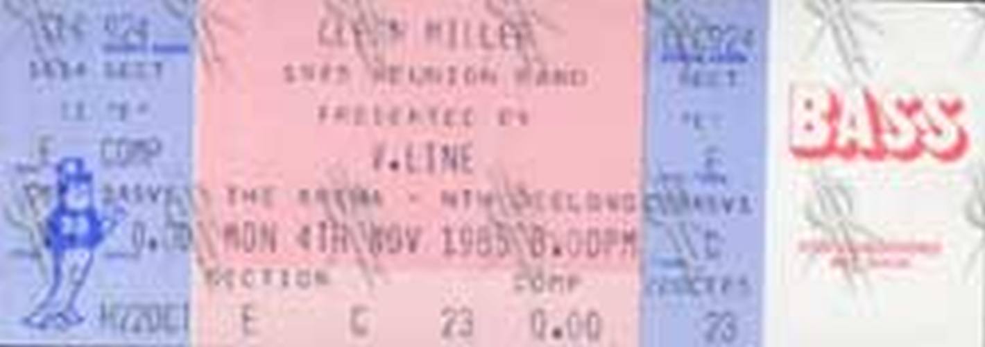 MILLER-- GLENN - The Arena