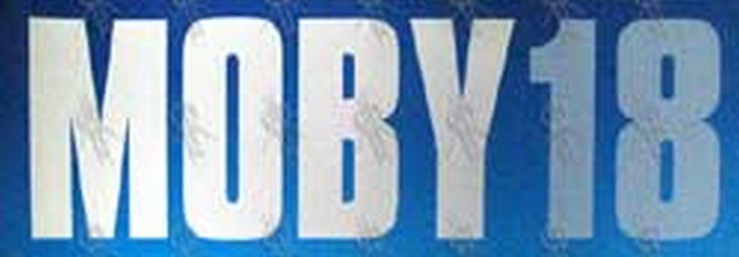 MOBY - '18' Album Poster - 1