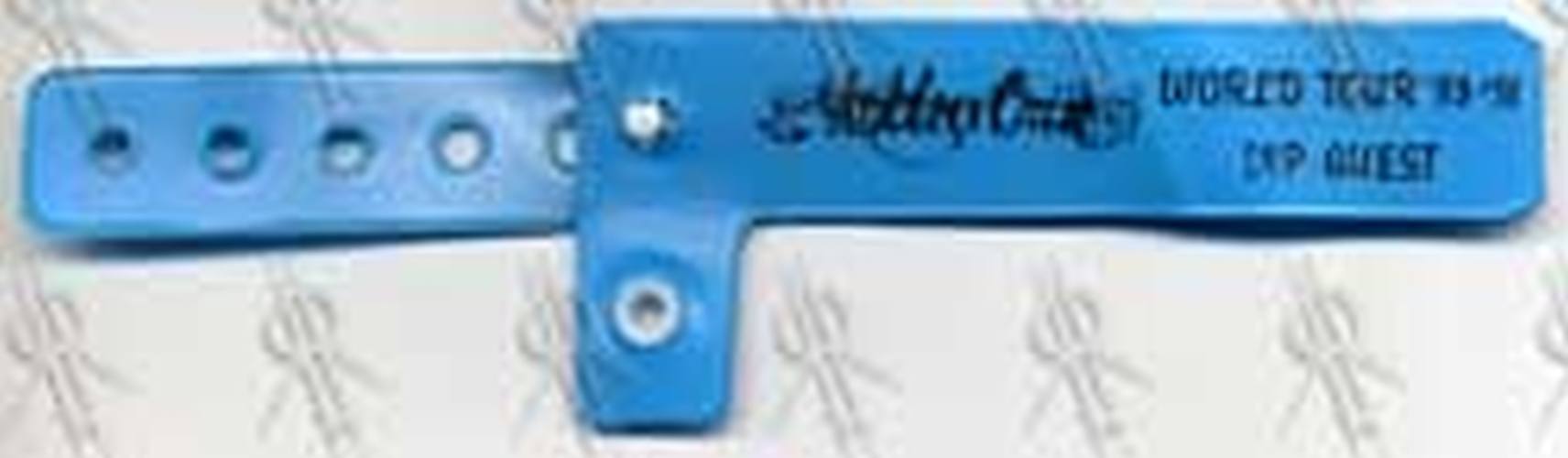 MOTLEY CRUE - 1989-1991 World Tour V.I.P. Guest Arm-Band - 1