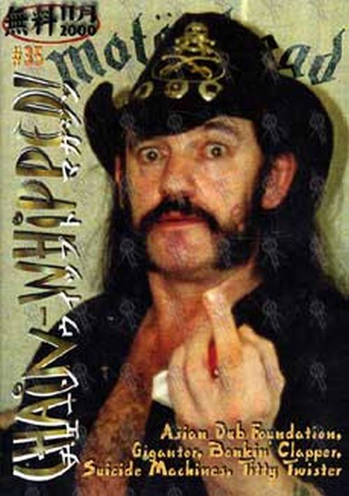 MOTORHEAD - 'Chain-Whipped' - #35 2000 - Lemmy On The Cover - 1