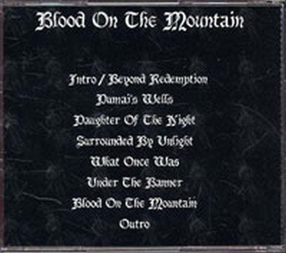 MYRDDRAAL - Blood On The Mountain - 2