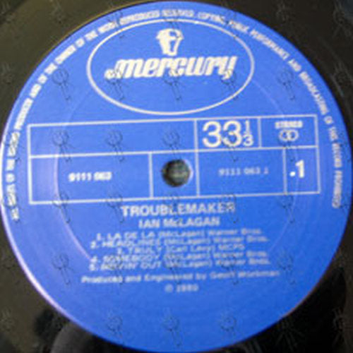 McLAGAN-- IAN - Troublemaker - 3