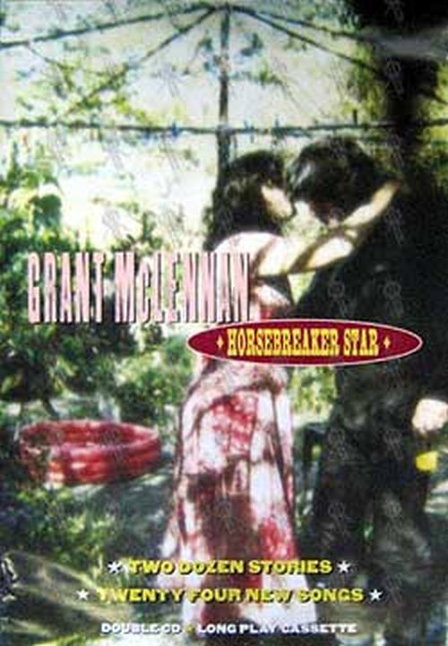 McLENNAN-- GRANT - 'Horsebreaker Star' Double CD/Long Play Cassette Poster - 1