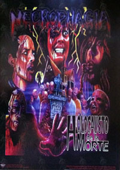 NECROPHAGIA - 'Holocausto de la Muerte' Album Poster - 1